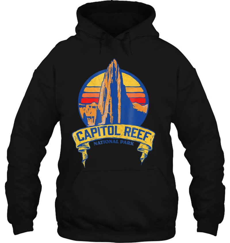 Capitol Reef Vintage Utah National Park Hoodie