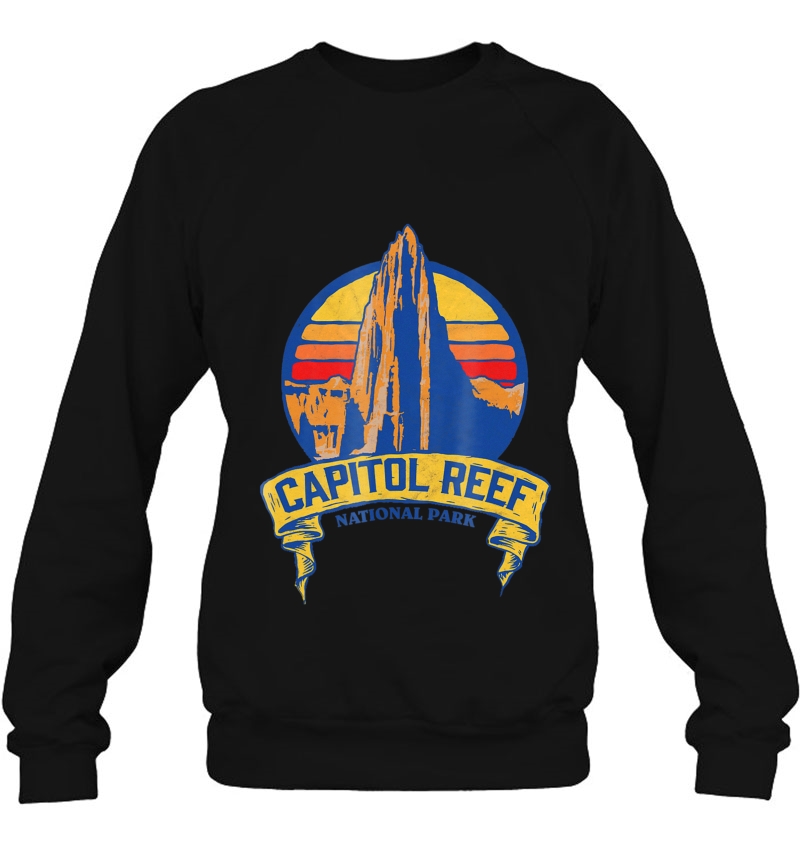Capitol Reef Vintage Utah National Park Sweatshirt