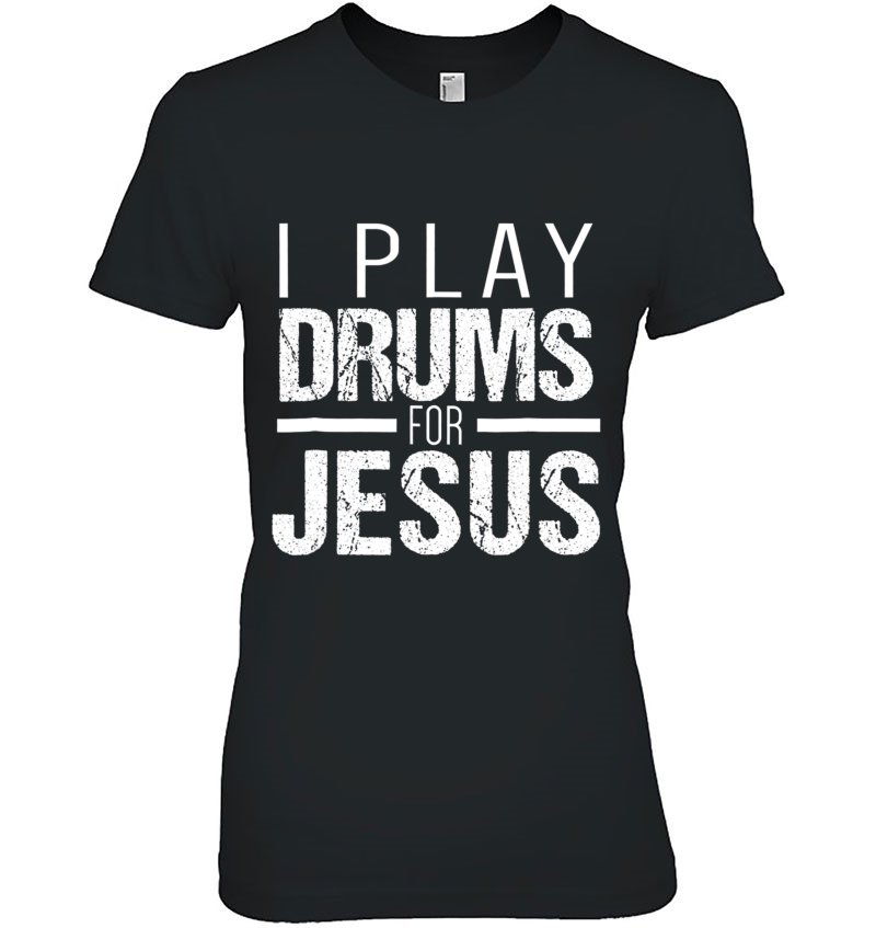 Christian Drummer Gif I Play Drums For Jesus Hoodie