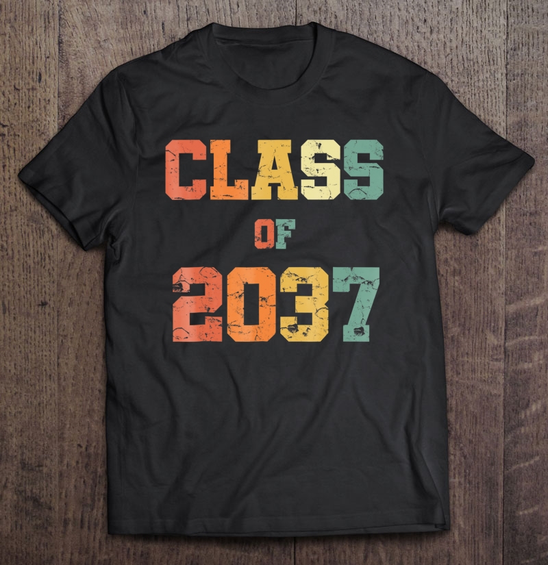 Class Of 2037 Shirt Grow With Me First Day Of School Shirt