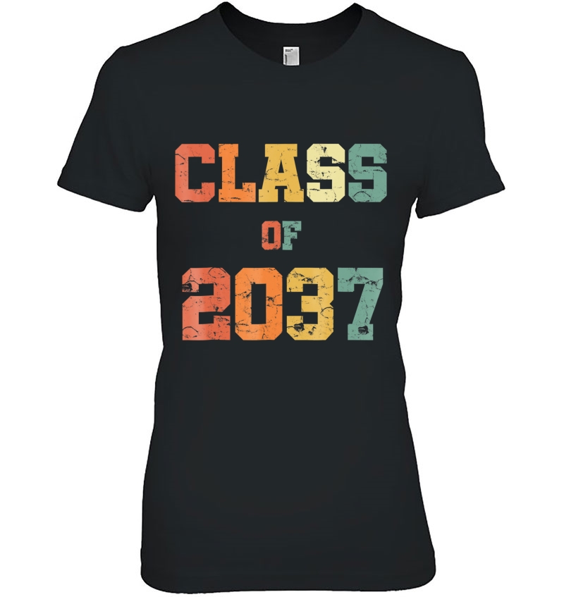 Class Of 2037 Shirt Grow With Me First Day Of School Hoodie