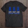 Colon Cancer Awareness Blue Ribbon Tee