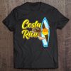 Costa Rica Vacation Souvenir Sloth Surfing Travel Gift Tee