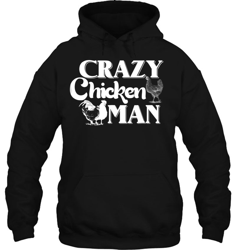 Crazy Chicken Man Mugs