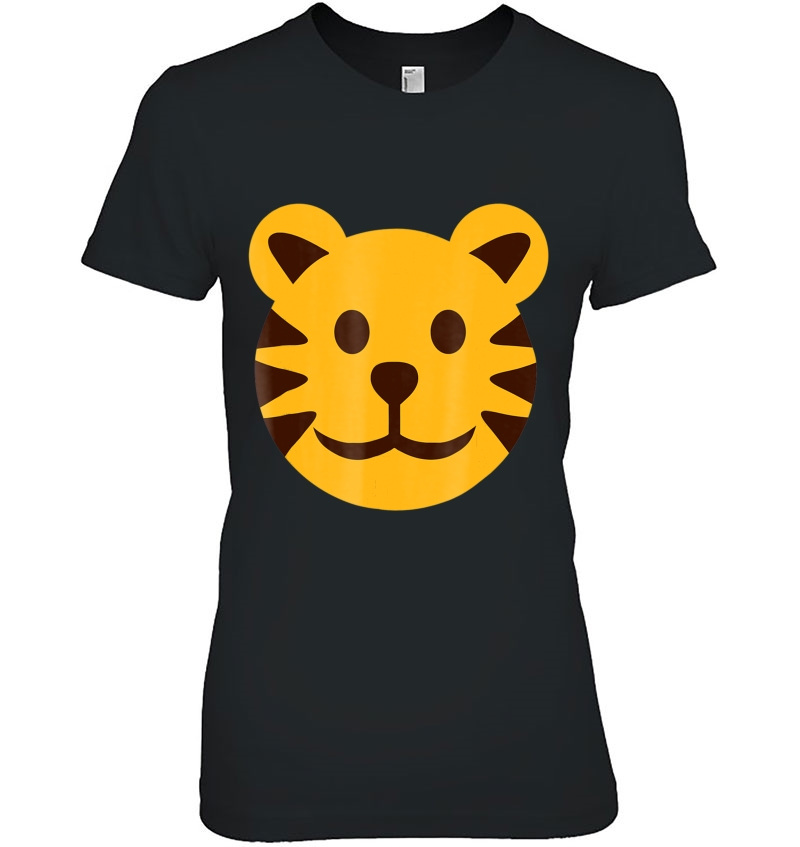 Cute Tiger Head Ladies Tee