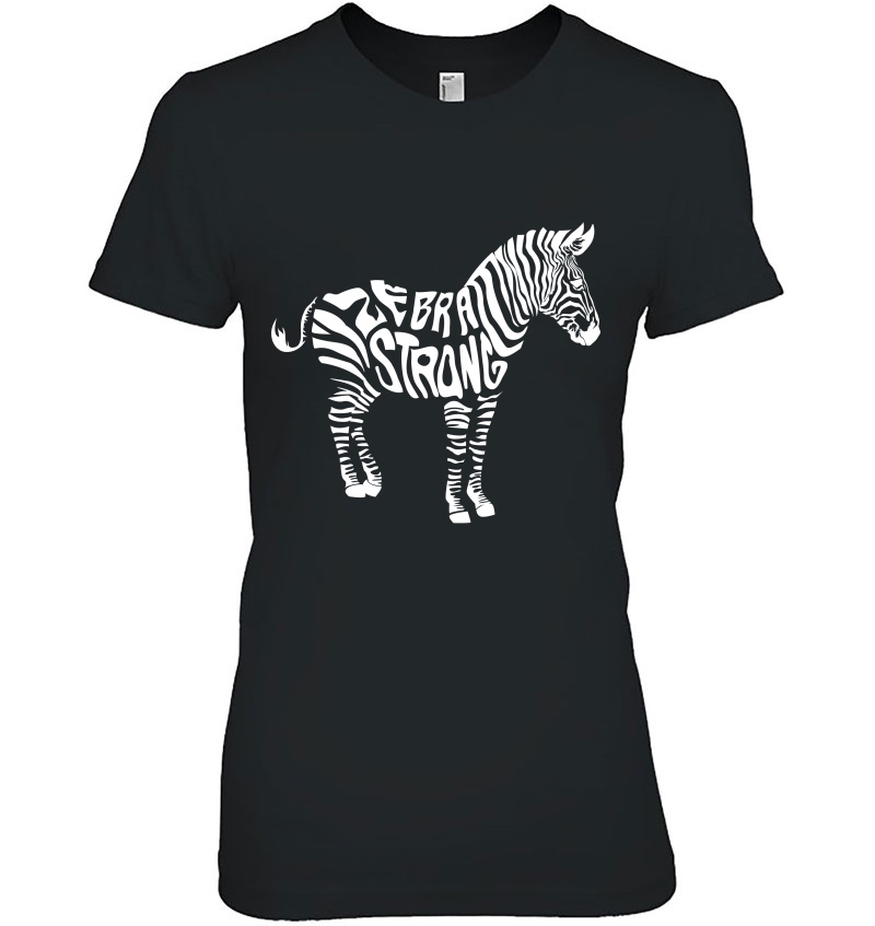 Cute Zebra Strong Ehlers Danlos Syndrome Awareness Hood Gift Hoodie