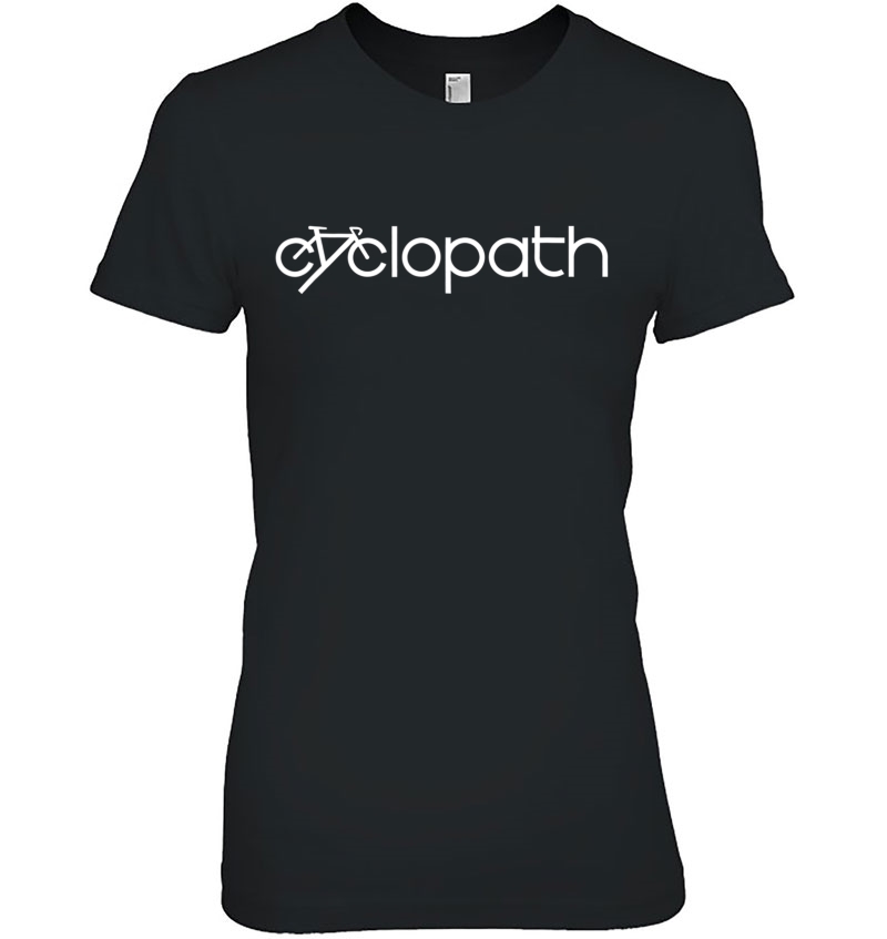 Cyclopath Tee Cycling & Triathlon Bike Lover Ladies Tee