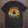 Don't Follow Me I Do Stupid Things Kayaking Retro Sun Kayak Tee