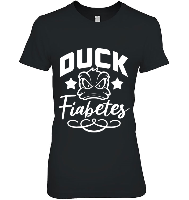 Duck Fiabetes Type1 T1 Diabetes Funny For Men Women Hoodie