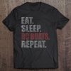 Eat Sleep Rc Boats Repeat Funny Retro Tee