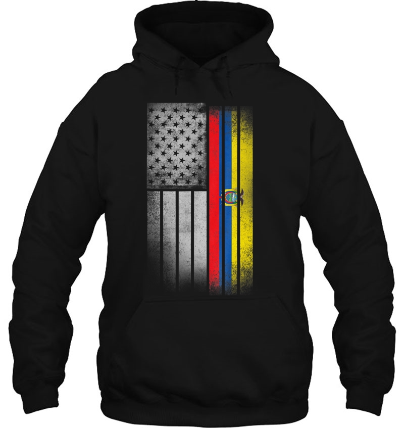 Ecuadorean American Flag - Usa Ecuador Flag Mugs