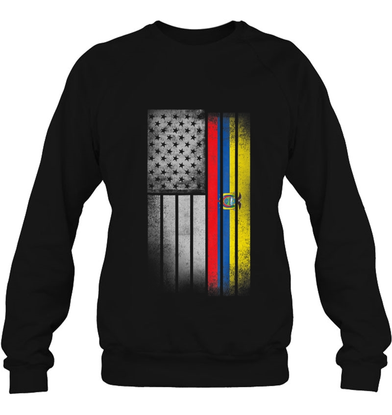 Ecuadorean American Flag - Usa Ecuador Flag Mugs