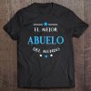 El Mejor Abuelo Del Mundo Camisa Dia Del Padre Regalo Espano Tee