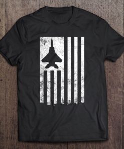 F-15 Usa Flag Eagle Fighter Jet For Usaf Pilot Or Crew Tee