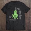 First Grade Teacher Tshirt With Frog Tee