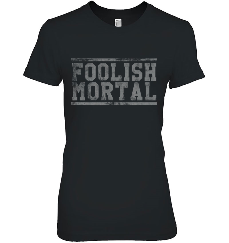 Foolish Mortal Halloween Costume Party Hoodie