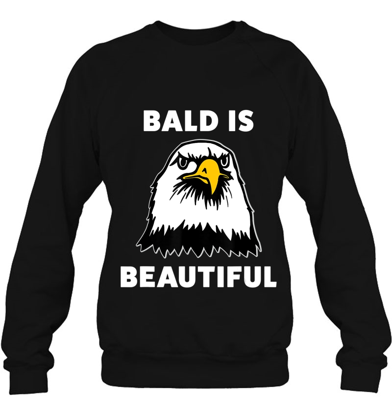 Funny Bald Is Beautiful Shirt For Men Mugs