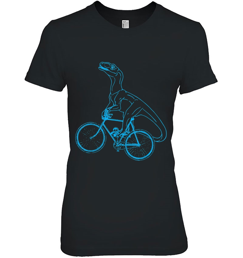 Funny Dinosaur - Bicycle Cycling Dino Shirt Gift Hoodie