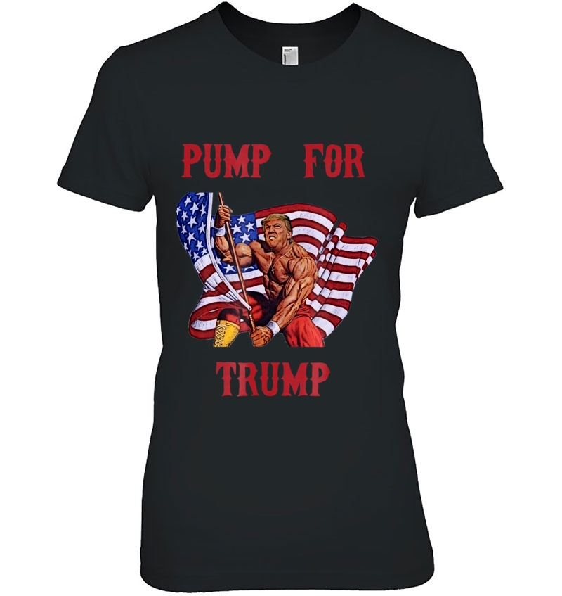 Funny Donald Trump Pump For Trump Gym Workout Hoodie