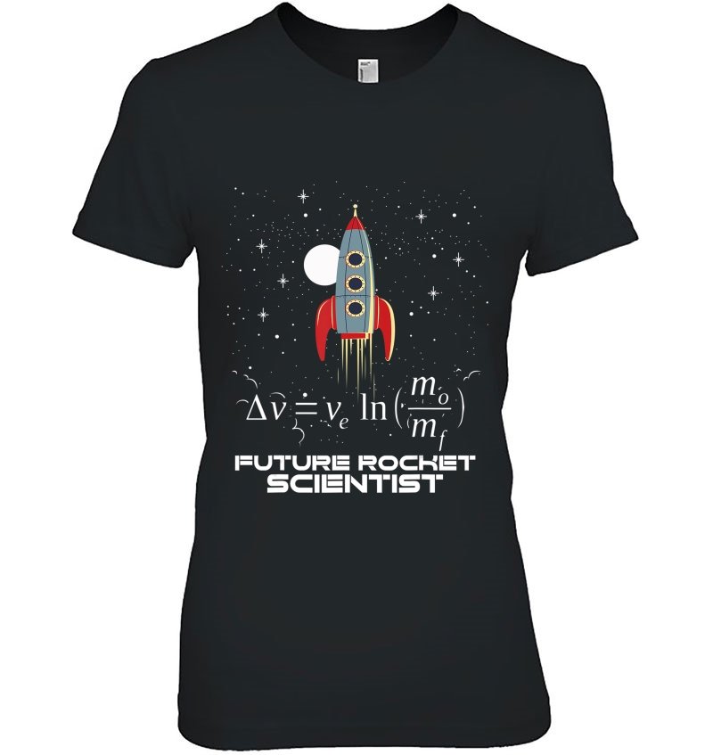 Future Rocket Scientist Rocket Ship Rocket Equation Hoodie