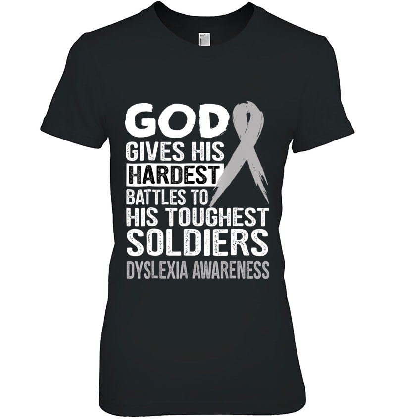 God's Touchest Soldiers Dyslexia Awareness Hoodie