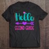 Hello Second Grade 2Nd Grade Teachers Students Gift Premium Tee