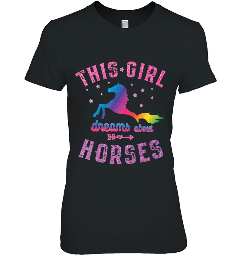 Horse Birthday Gifts For Girls & Women Hoodie