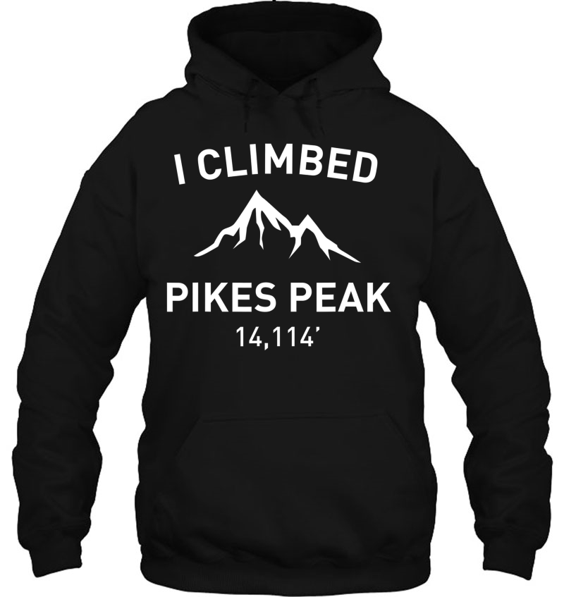 I Climbed Pikes Peak Outdoor Hiking Mugs