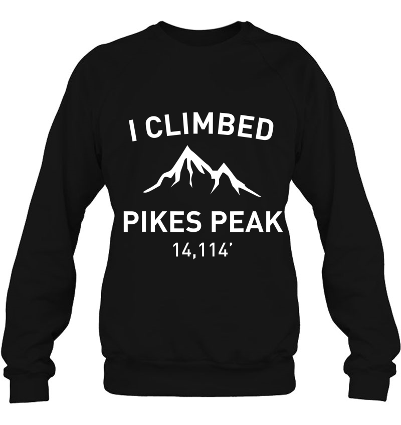 I Climbed Pikes Peak Outdoor Hiking Mugs