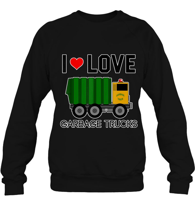 I Love Garbage Trucks Shirt Cool Little Garbage Lover Mugs