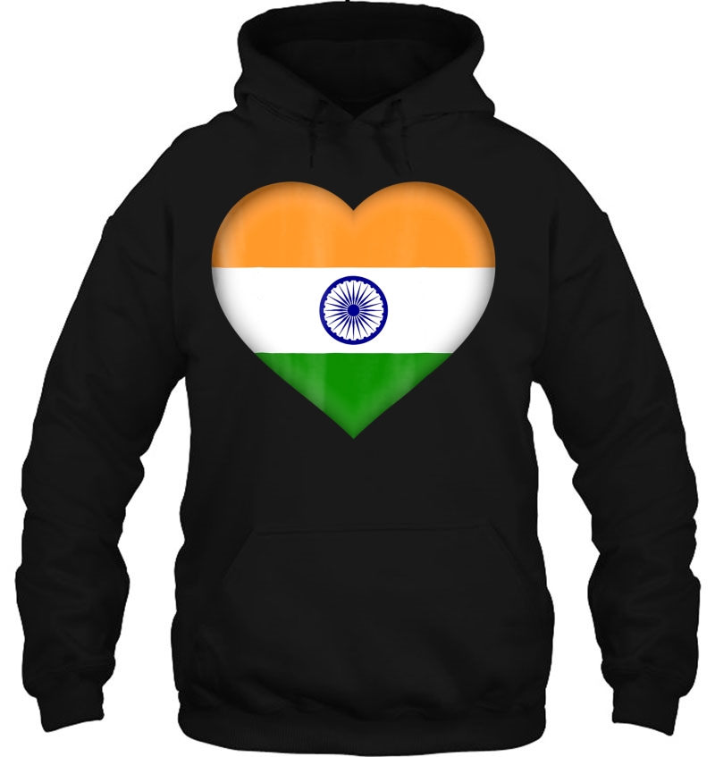 I Love India Indian Flag Heart Outfit Mugs