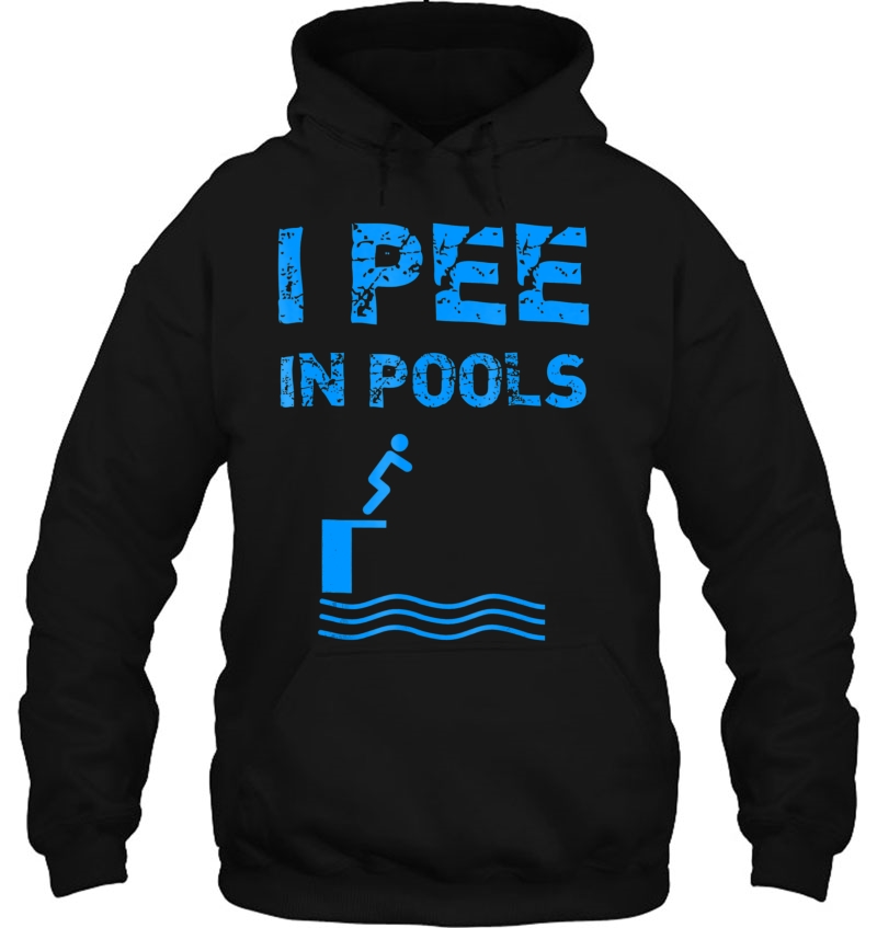 I Pee In Pools Funny Swim Swimming Swimmer Summer Mugs