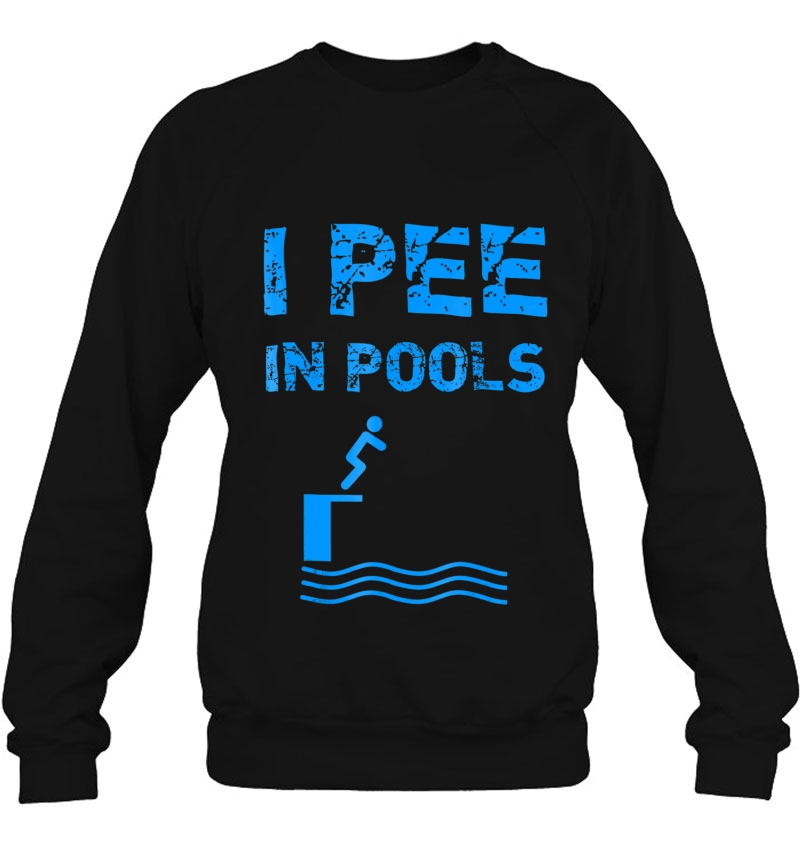 I Pee In Pools Funny Swim Swimming Swimmer Summer Mugs