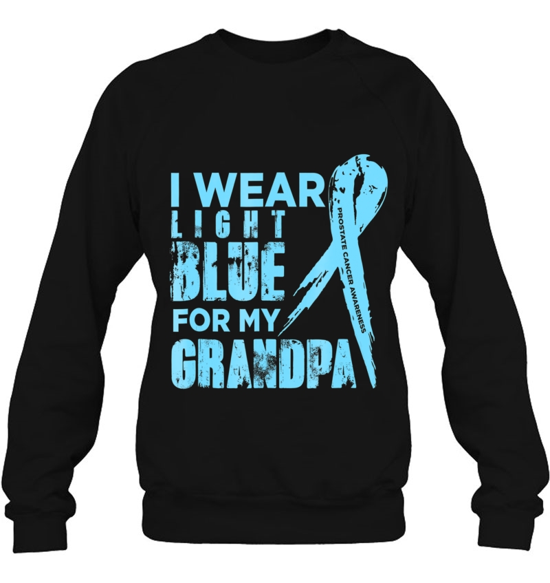 I Wear Light Blue For My Grandpa Prostate Cancer Mugs