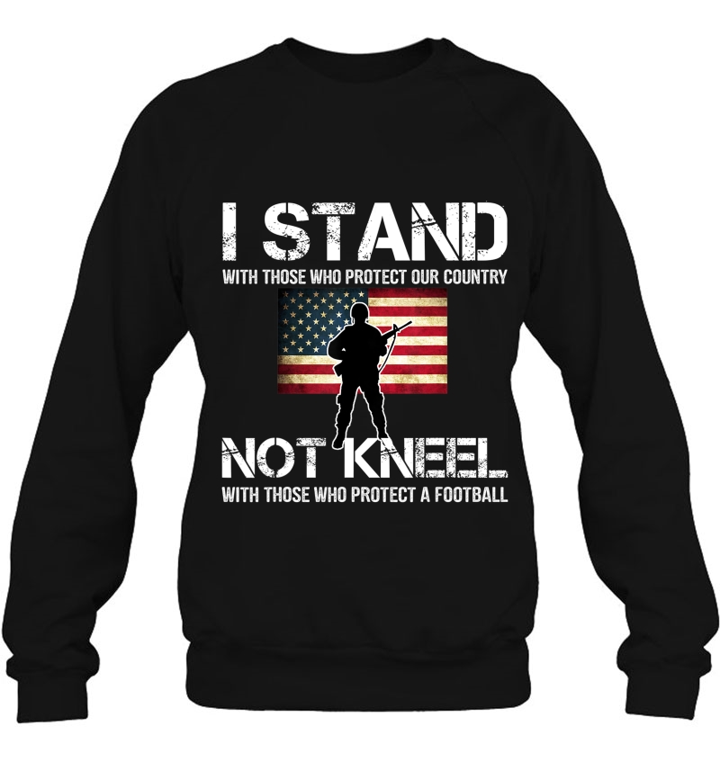 I Will Stand For The Flag Not Kneel Shirt Us Flag Mugs