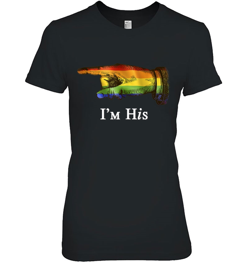 I'm His Gay Couple Shirt - He's Mine Matching Shirt Hoodie