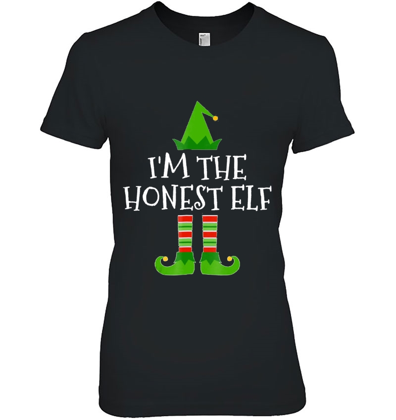 I'm The Honest Elf Matching Family Group Christmas Hoodie