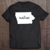 Iowa Shirt Native Hawkeye State Tee