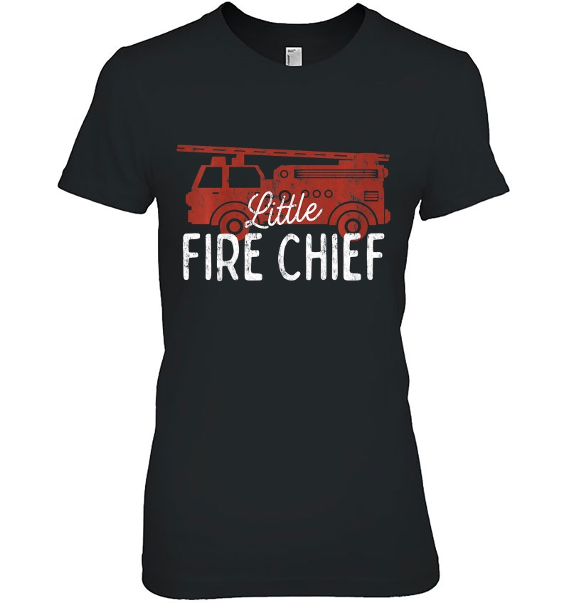 Kids Fireman Shirt Toddler Boys, Little Fire Chief Fire Truck Hoodie