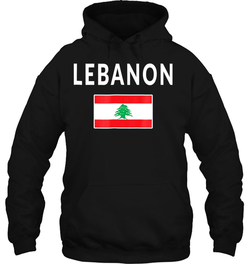 Lebanon Lebanese Tee Flag Souvenir Gift Beirut Hoodie