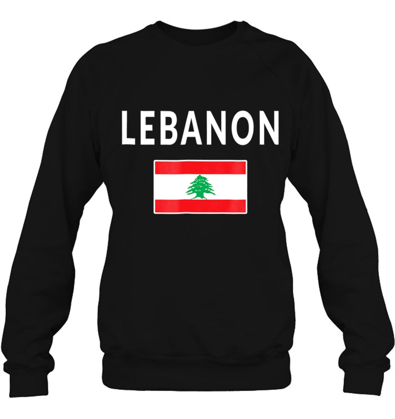 Lebanon Lebanese Tee Flag Souvenir Gift Beirut Sweatshirt