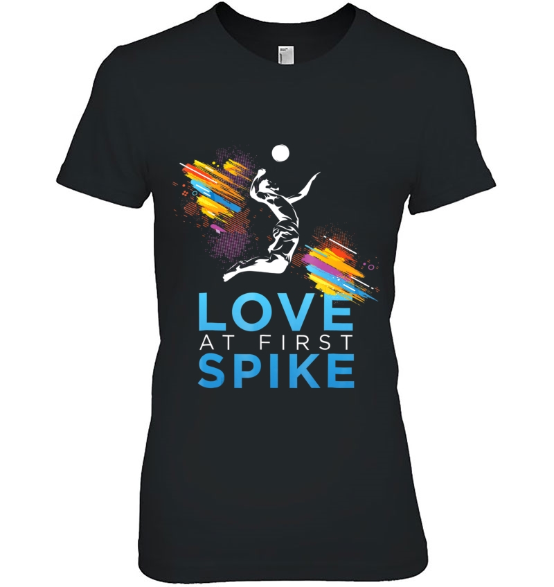 Love At First Spike - Volleyball Hoodie