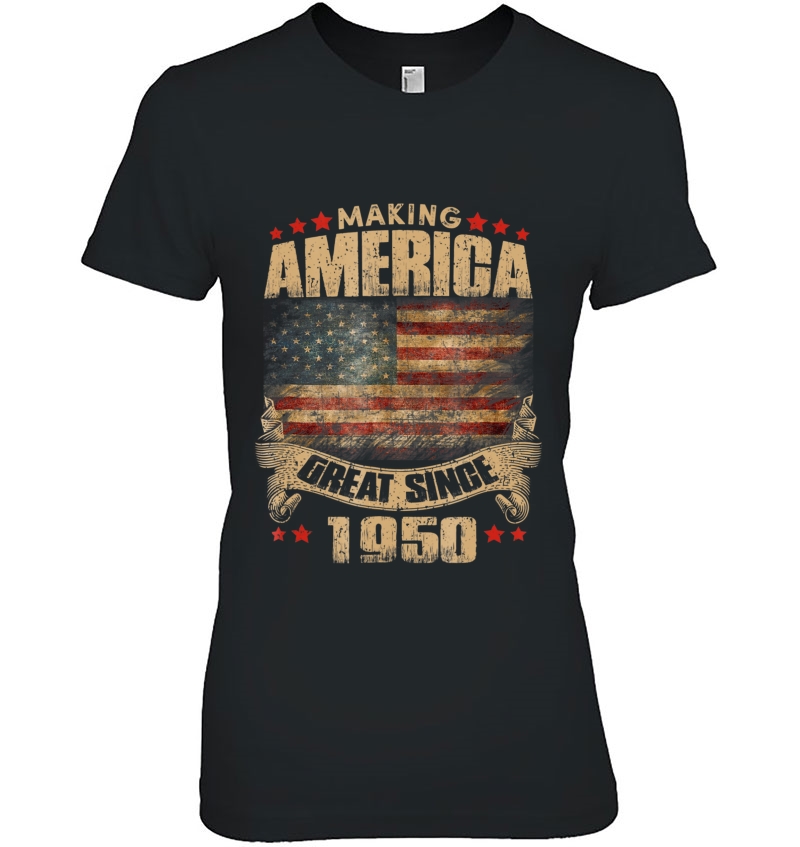 Making America Great Since 1950 69Th Birthday Hoodie