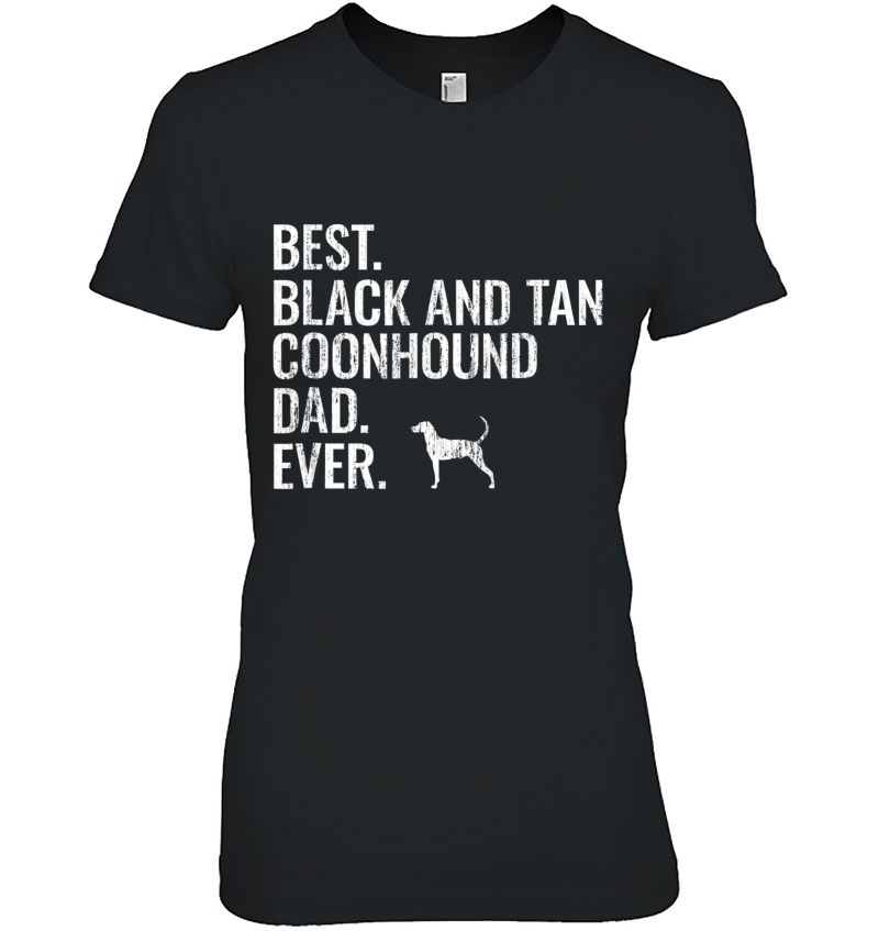 Mens Best Black And Tan Coonhound Dad Ever - Cool Dog Owner Hoodie