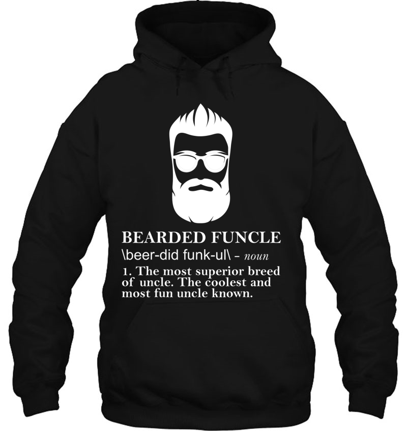 Mens Funny Bearded Funcle Graphic Apparel, Uncle Beard Definition Mugs