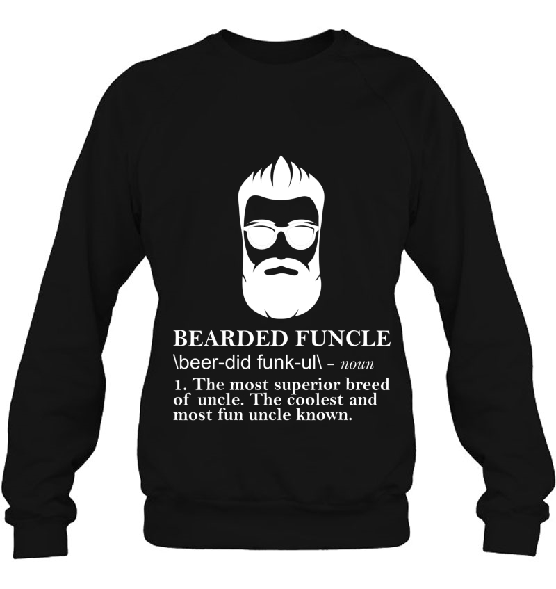 Mens Funny Bearded Funcle Graphic Apparel, Uncle Beard Definition Mugs