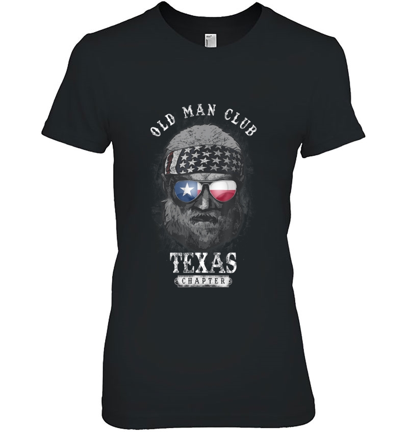 Mens Old Man Club Texas Chapter Hoodie