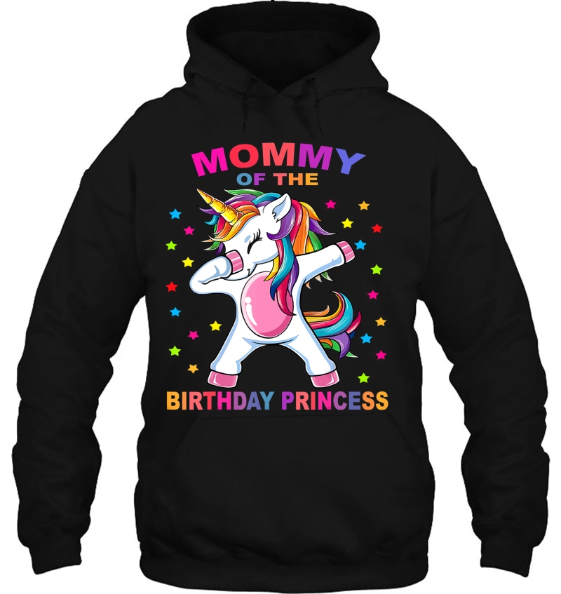 Mommy Of The Birthday Princess Unicorn Girl Outfit Mugs