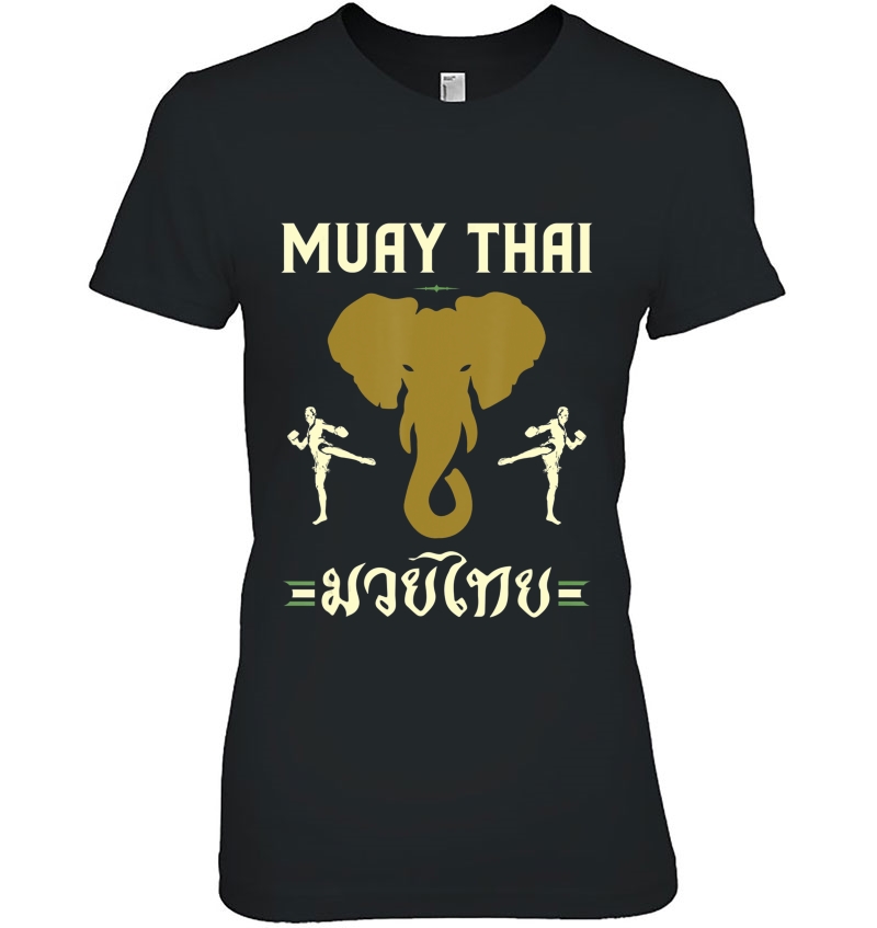 Muay Thai Thai Boxing Elephant Lover Hoodie