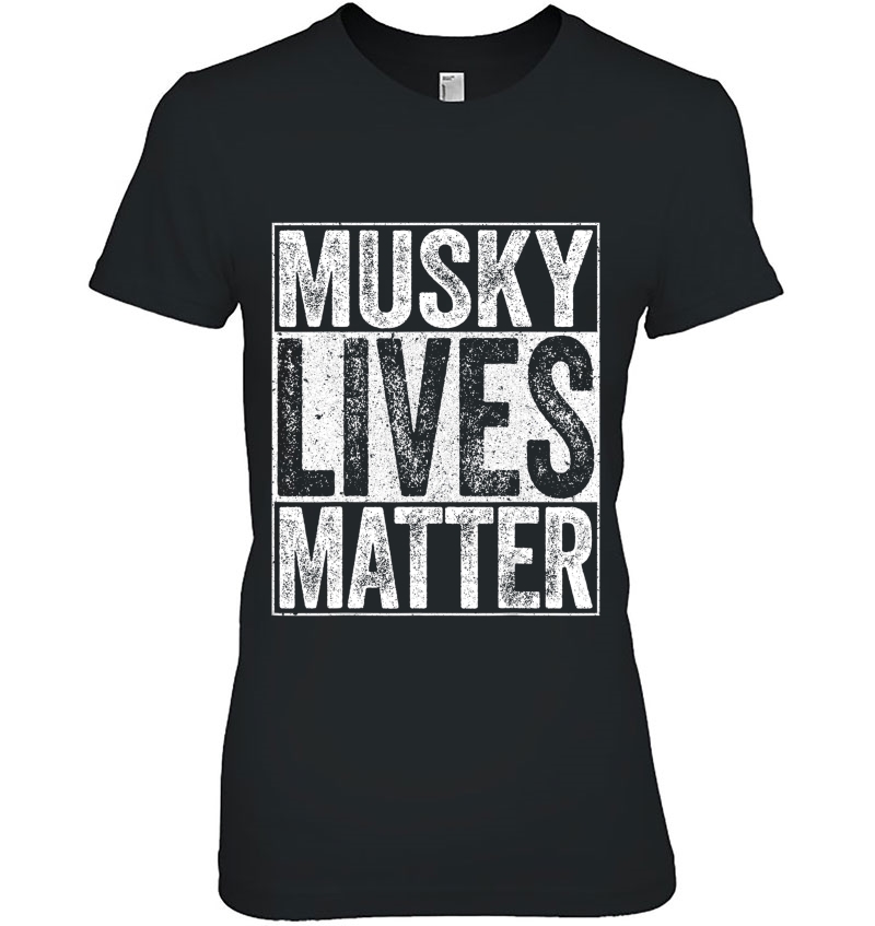 Musky Lives Matter Fisherman Hoodie